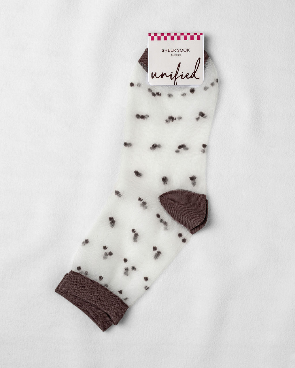 SHEER DOTS SOCKS