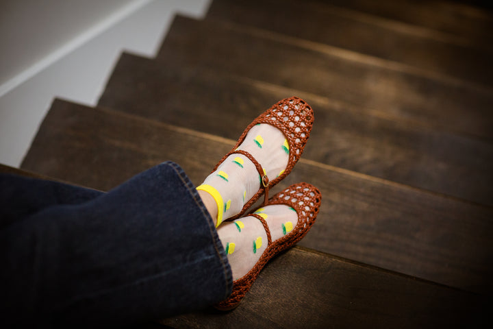 SHEER FRUIT SOCKS