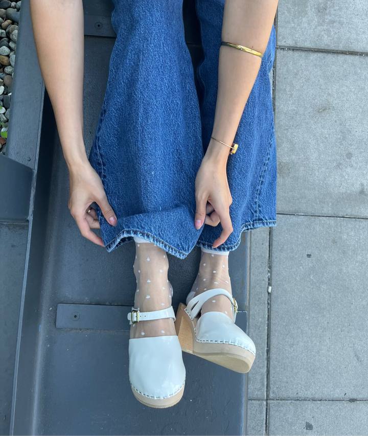 SHEER DOTS SOCKS