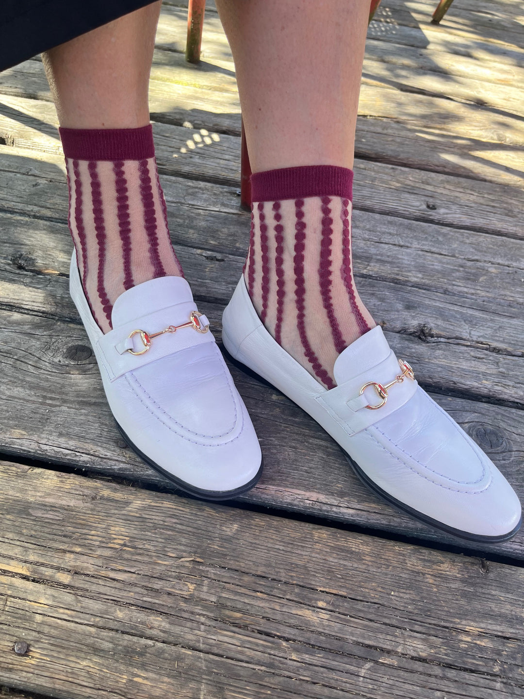 SHEER BUBBLES SOCKS