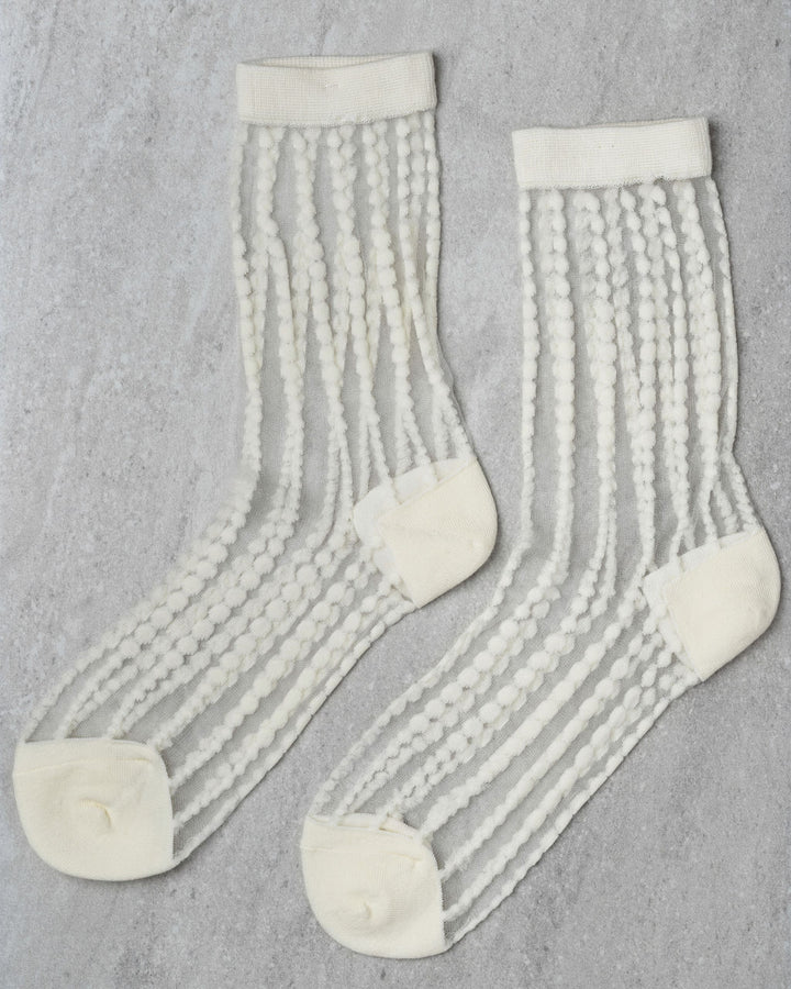 SHEER BUBBLES SOCKS