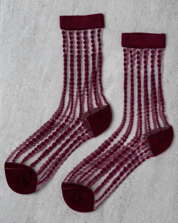 SHEER BUBBLES SOCKS