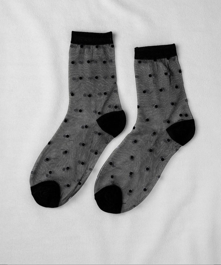 Sheer Dot Socks