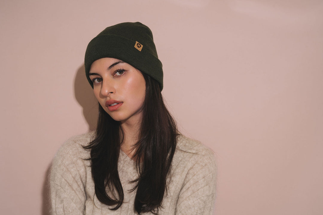 WOOL CUFFED BEANIE