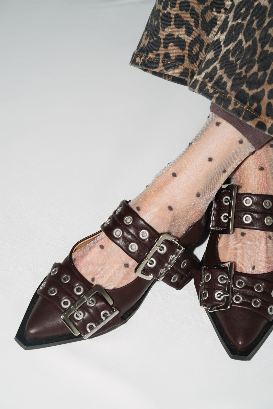SHEER DOTS SOCKS