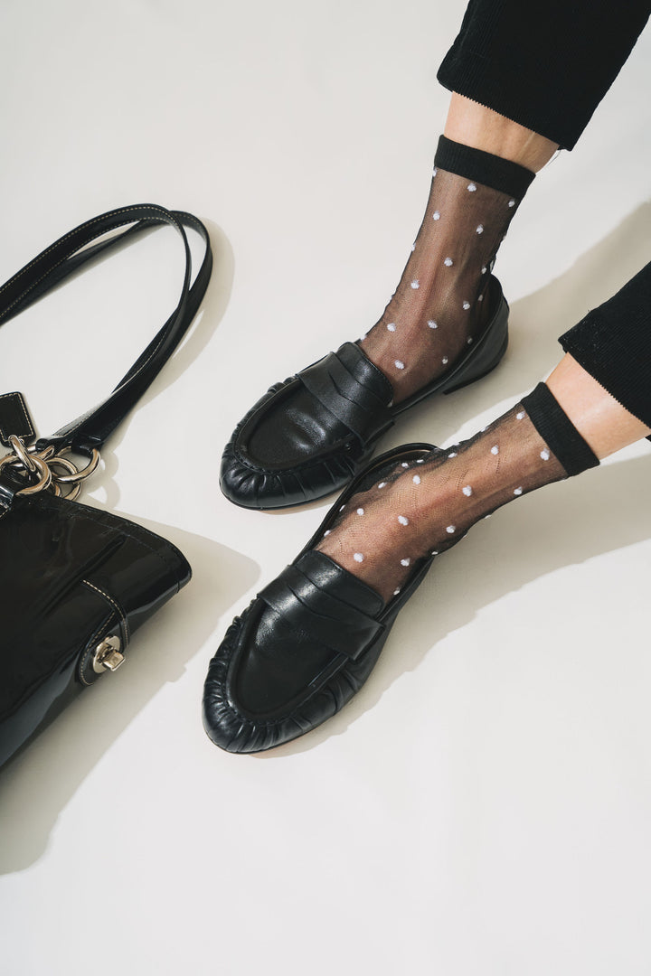 SHEER DOTS SOCKS