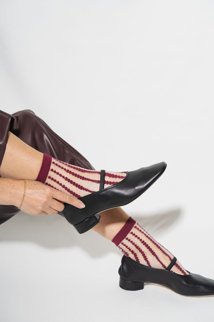 SHEER BUBBLES SOCKS