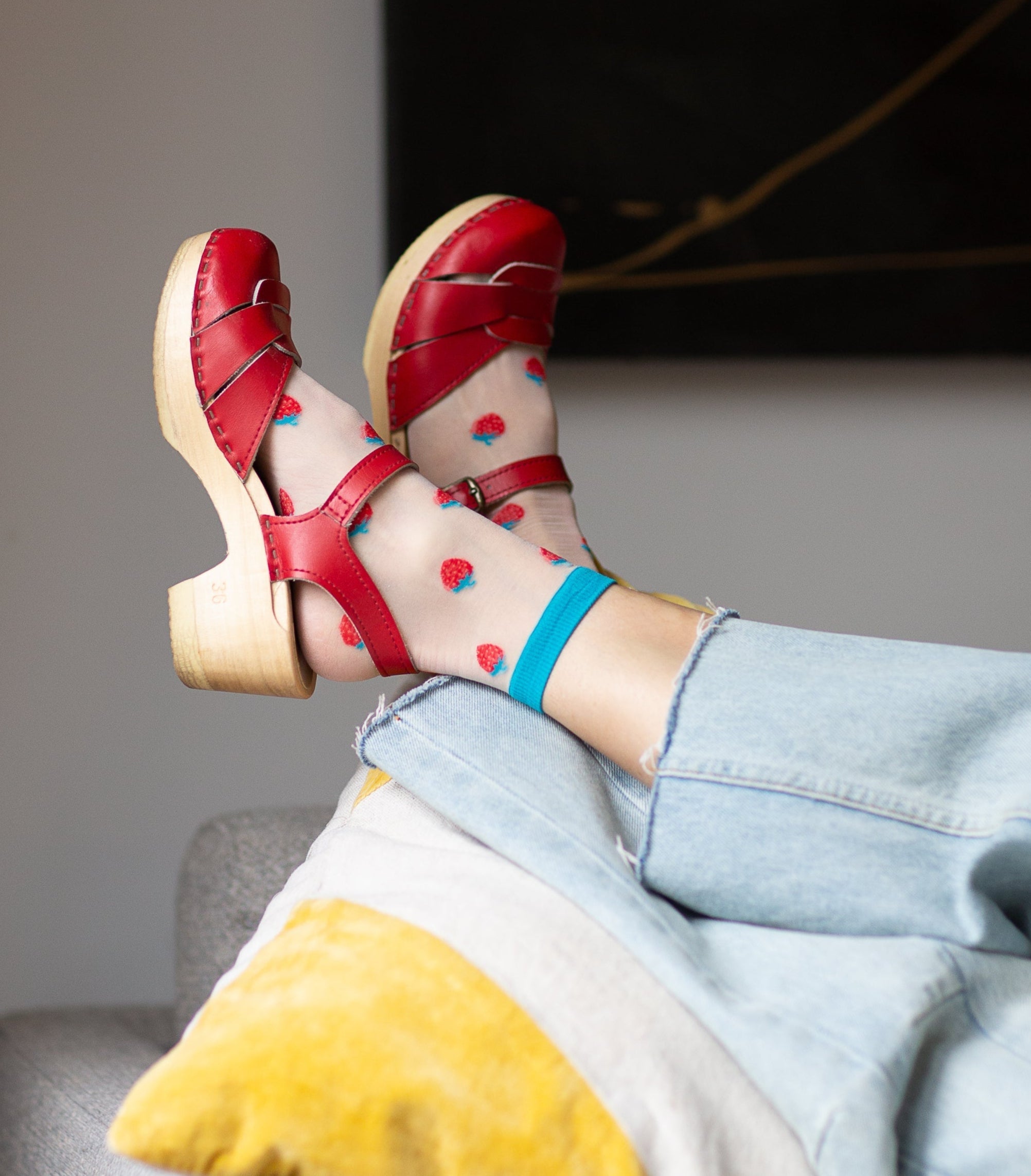 PEACEMINUSONE - PEACEMINUSONE SOCKS ソックス sky blue スカイブルー STANCE】ICON ice blue スタンス ソックス 靴下 スケートボード
