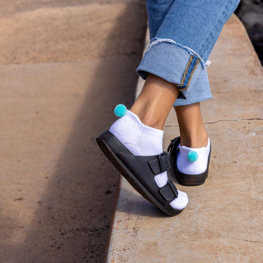 80’S POMPOM SOCKS