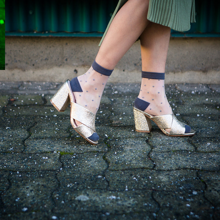 SHEER DOTS SOCKS