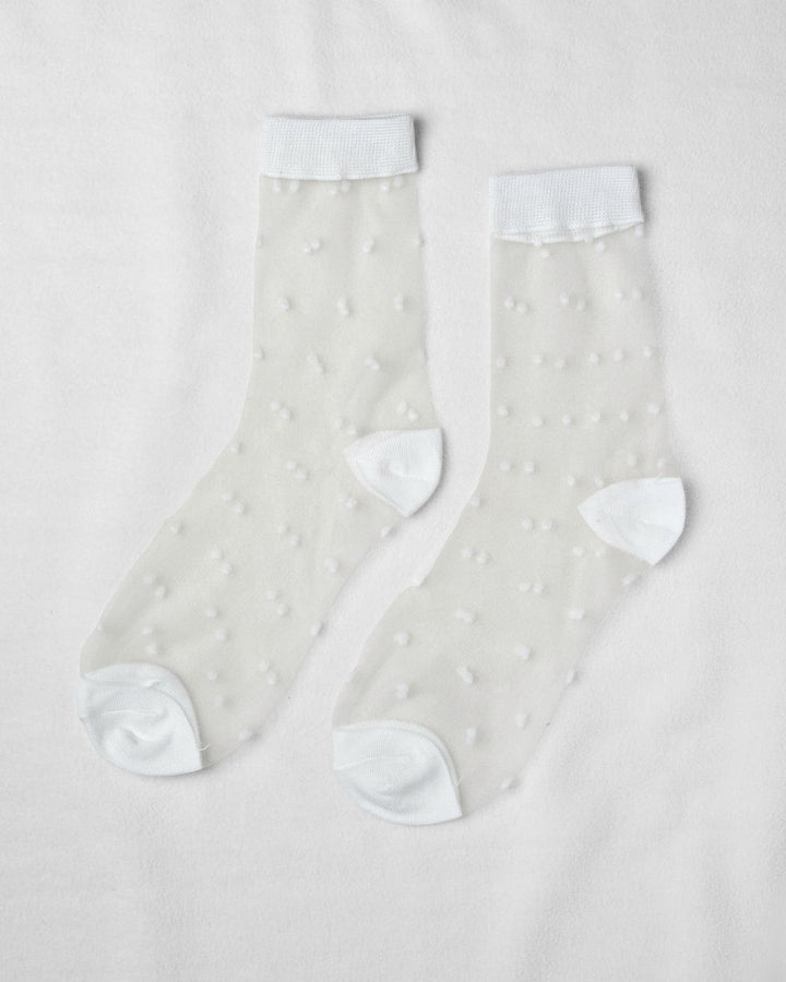 SHEER DOTS SOCKS