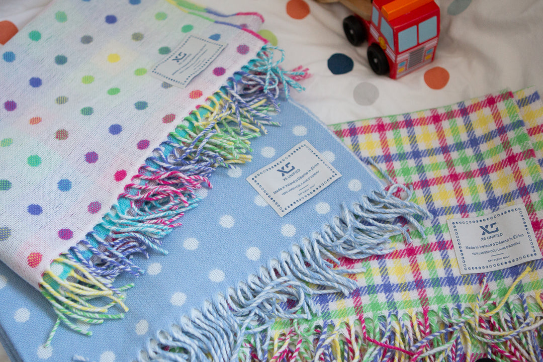 Heritage Lambswool Baby Blankets