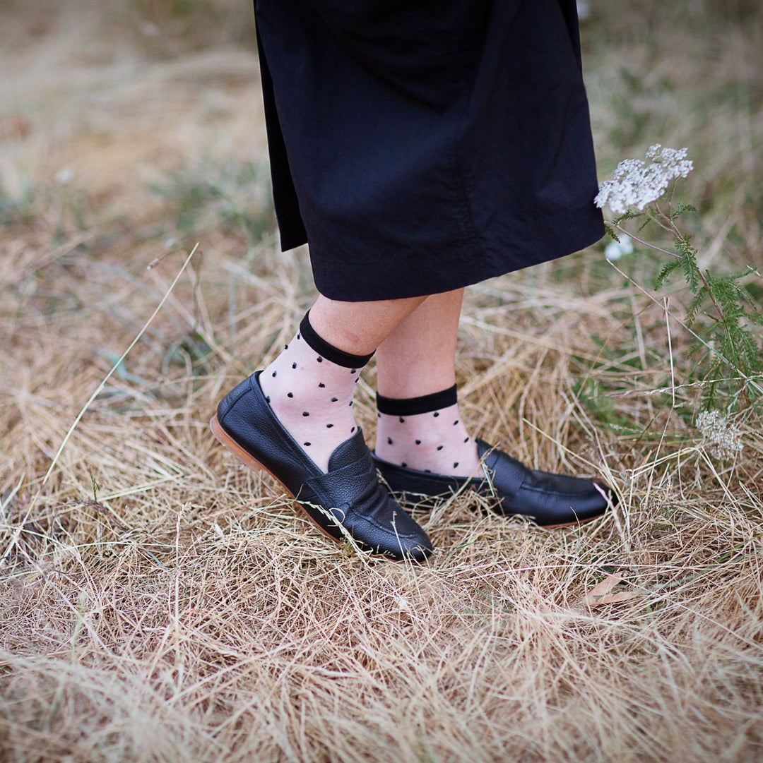 SHEER DOTS SOCKS