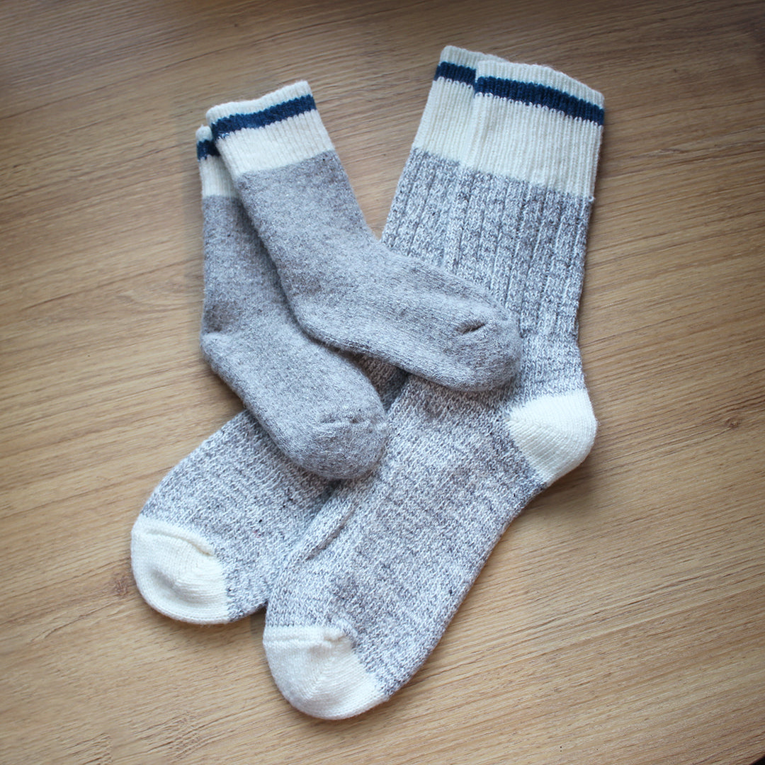 KIDS LITTLE CAMPER WOOL SOCKS