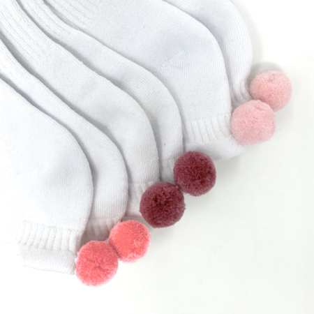 80’S POMPOM SOCKS