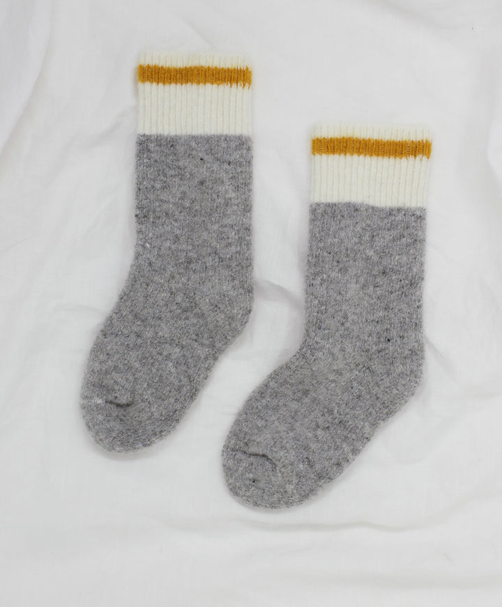 KIDS LITTLE CAMPER WOOL SOCKS