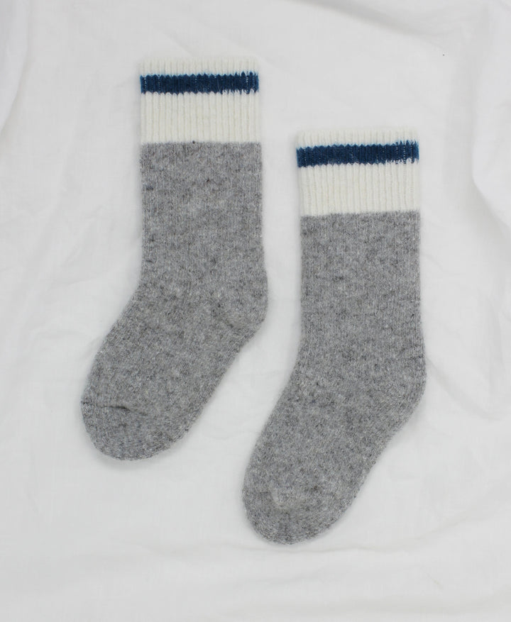 KIDS LITTLE CAMPER WOOL SOCKS
