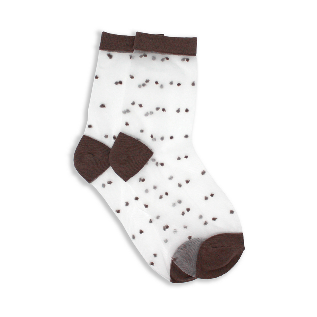 SHEER DOTS SOCKS